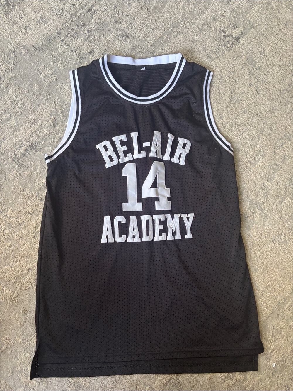 Bel-Air Academy Black Basketball Jersey #14 SMITH